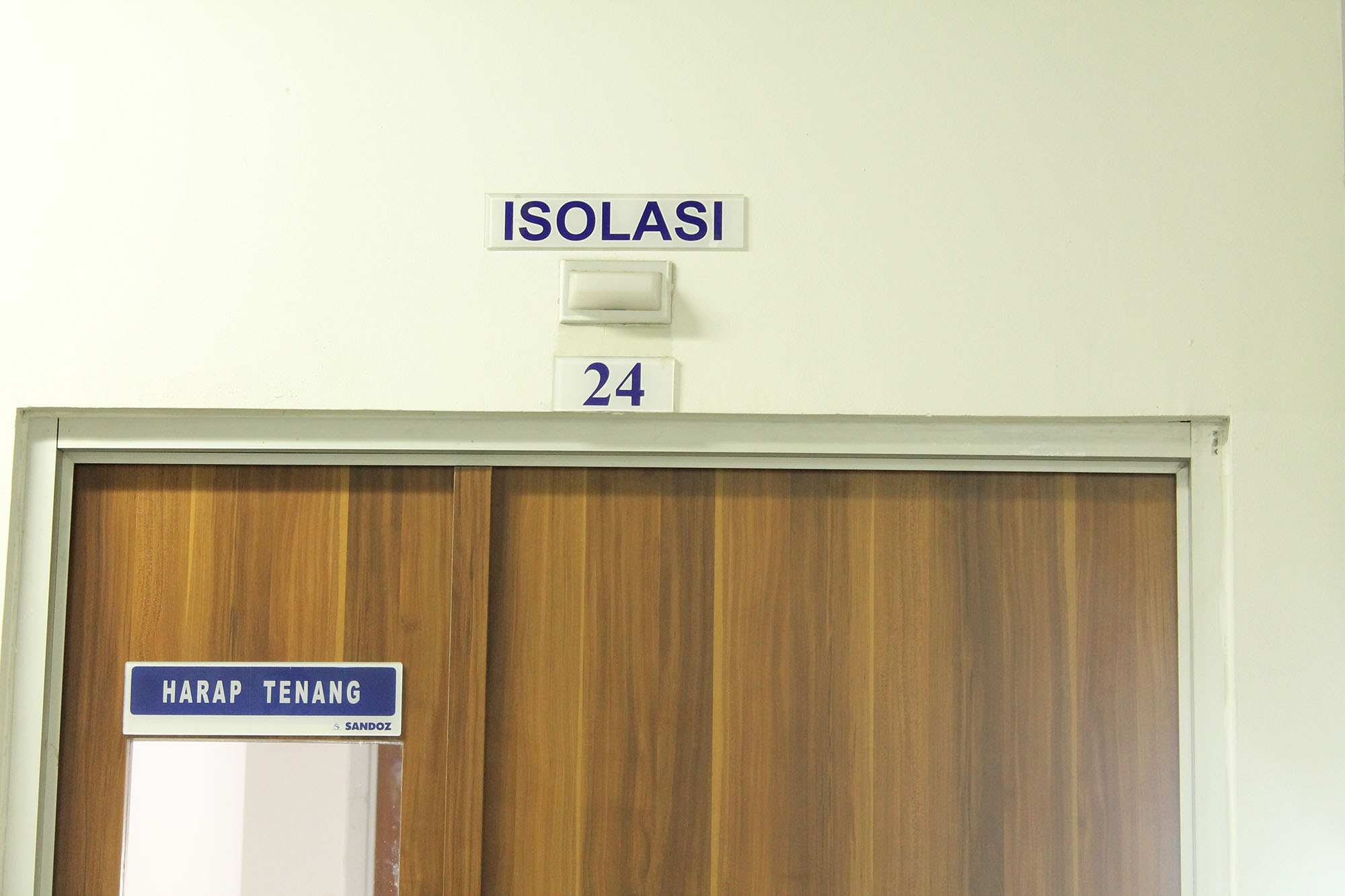 Isolasi RSCK Tzu Chi